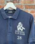 HYSTERIC GLAMOUR V.I.P. CLUB POLO 'NAVY'