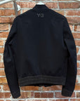 YOHJI YAMAMOTO Y-3 LUX FUTURE SPORT BOMBER JACKET ‘BLACK’