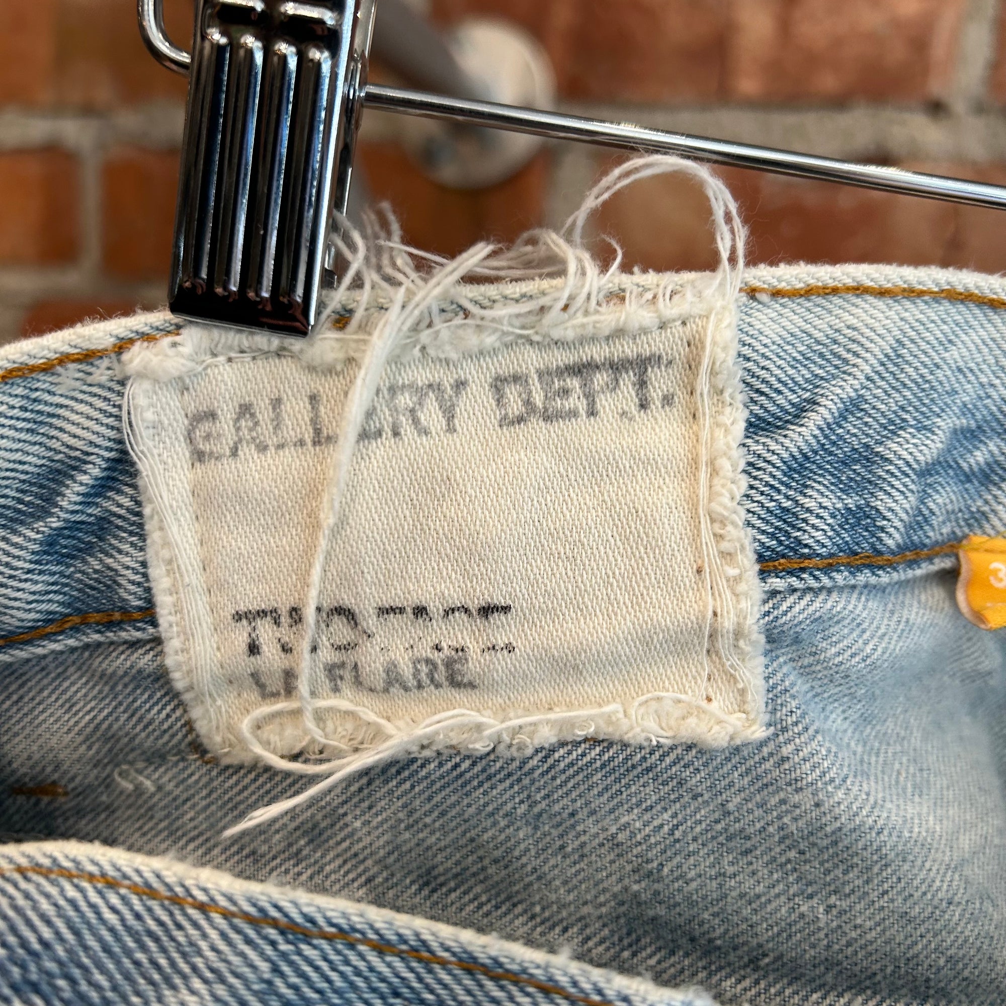 GALLERY DEPT. TWO FACE LA FLARE DENIM ‘VINTAGE BLUE’