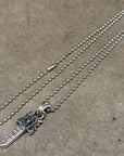 DEAL DESIGN KG DAGGER MED NECKLACE ‘SILVER’
