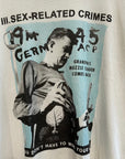 ENFANTS RICHES DEPRIMES FW25 SEX RELATED CRIMES TEE ‘WHITE’