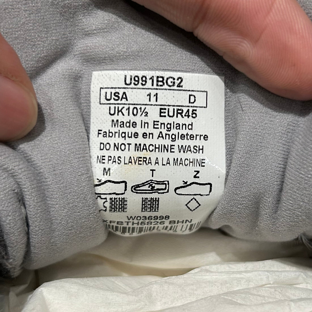NEW BALANCE X TEDDY SANTIS MADE IN ENGLAND 991 SNEAKERS ‘MOCHA’