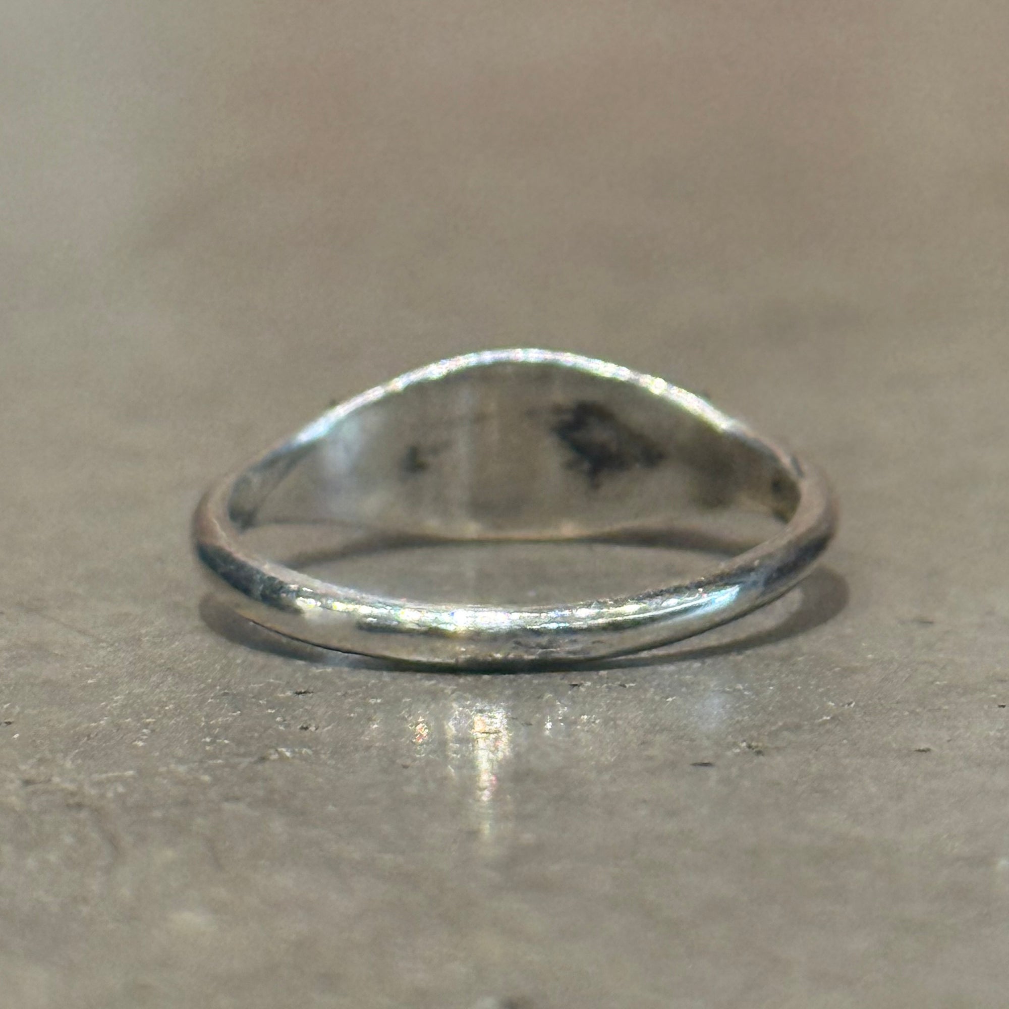 CHROME HEARTS PYRAMID PLUS BUBBLEGUM RING ‘SILVER’