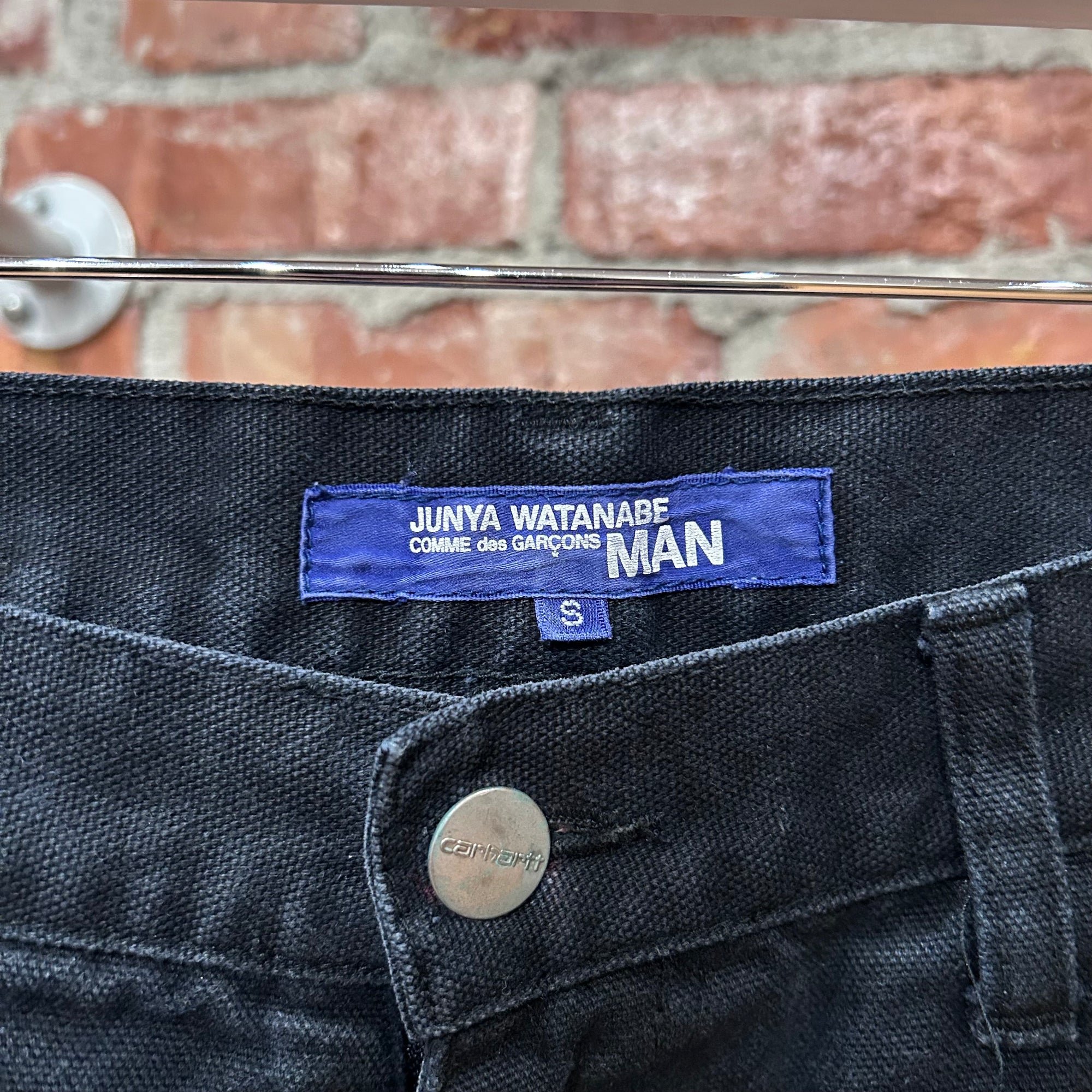 CDG JUNYA WATANABE X CARHARTT AD2017 CARPENTER PANTS ‘BLACK’