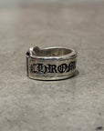 CHROME HEARTS LARGE SCROLL RING ‘SILVER’