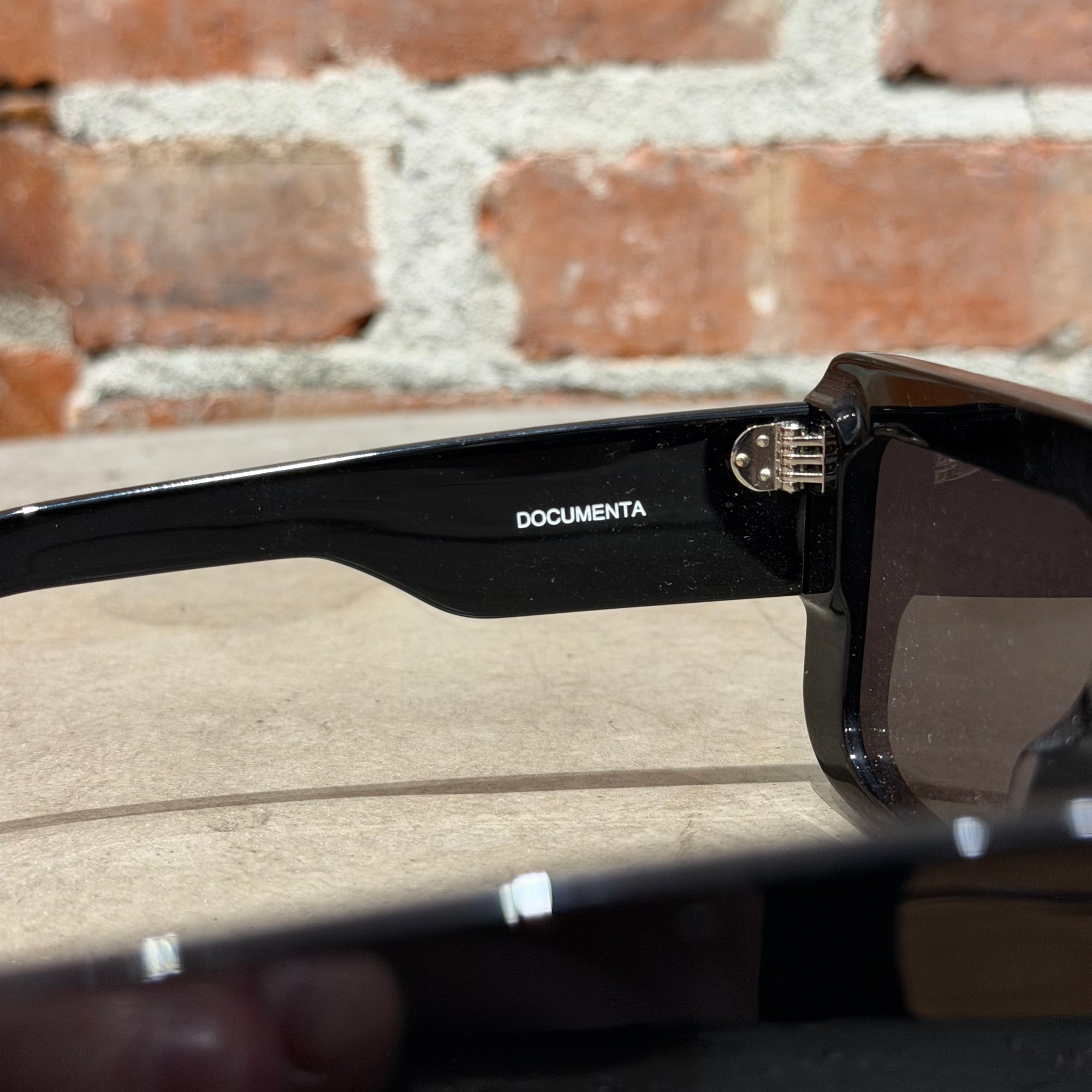 RICK OWENS DOCUMENTA SUNGLASSES ‘BLACK’