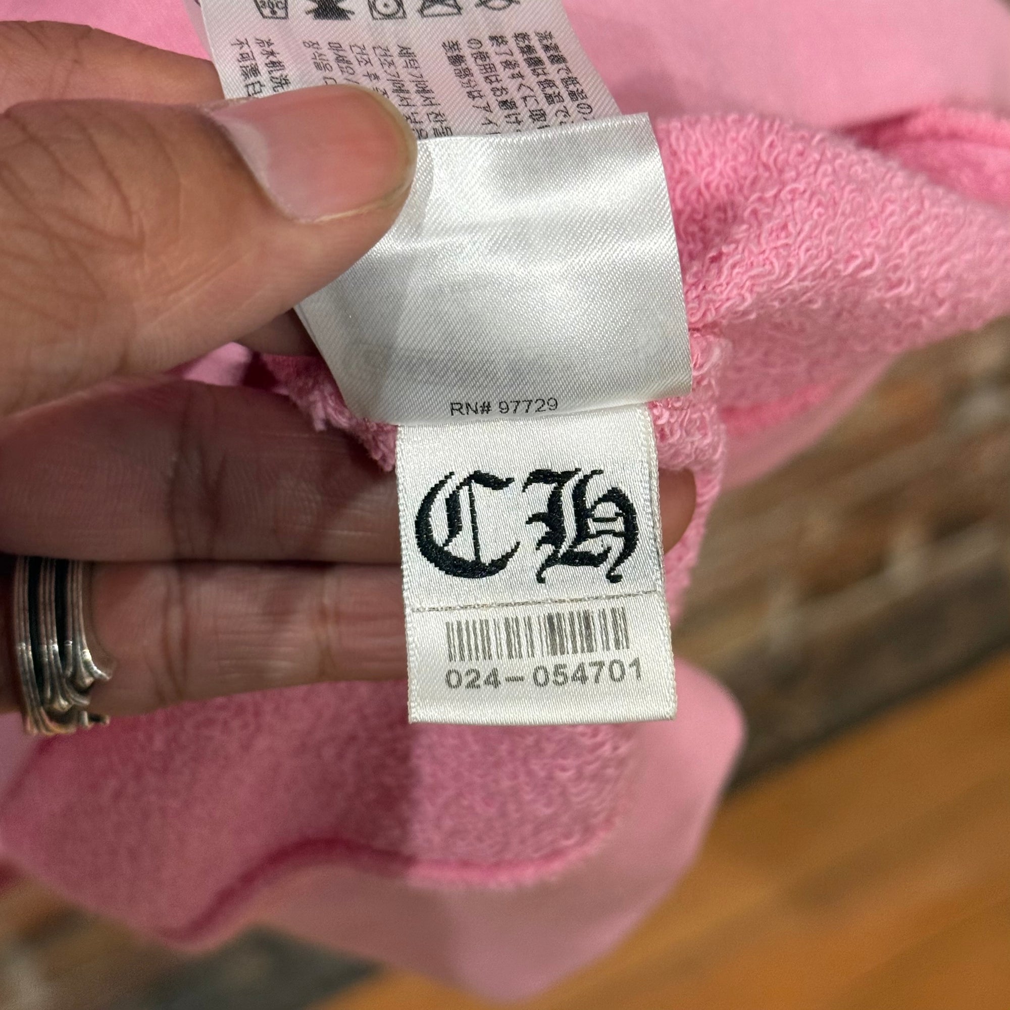 CHROME HEARTS MATTY BOY VANITY AFFAIR SWEATSHIRT ‘PINK’