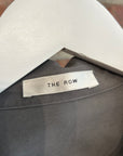 THE ROW SILK TANSY SHIRT ‘GREY’