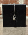 CHROME HEARTS CROSS BALL ZIPPER NECKLACE ‘SILVER’