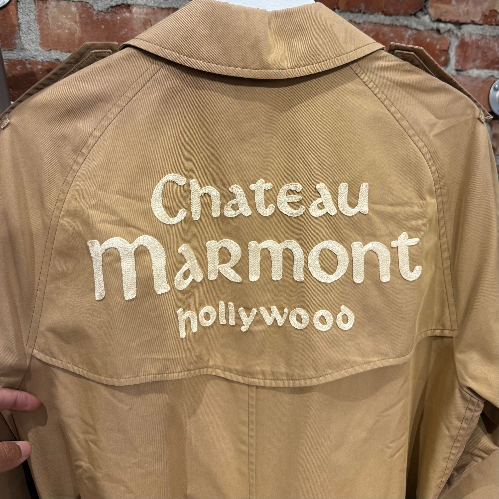 GUCCI SS19 RUNWAY CHATEAU MARMONT TRENCH COAT ‘BEIGE’