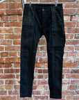 RICK OWENS DRKSHDW CUT MEMPHIS JEANS ‘BLACK’