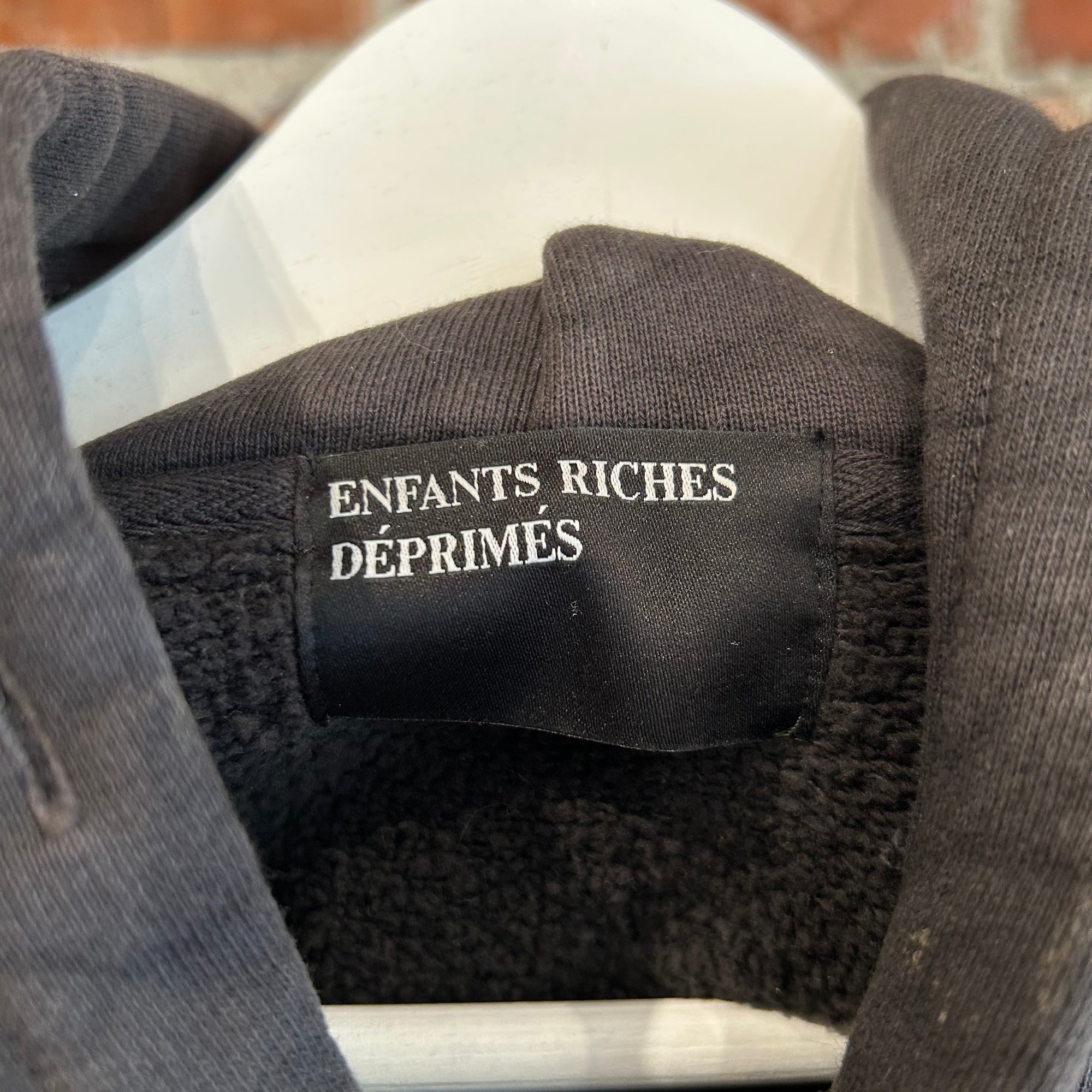 ENFANTS RICHES DEPRIMES FW24 MARY LIES HOODIE ‘BLACK’