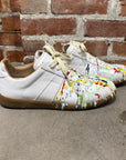 MAISON MARGIELA PAINT SPLATTER GATS ‘WHITE’