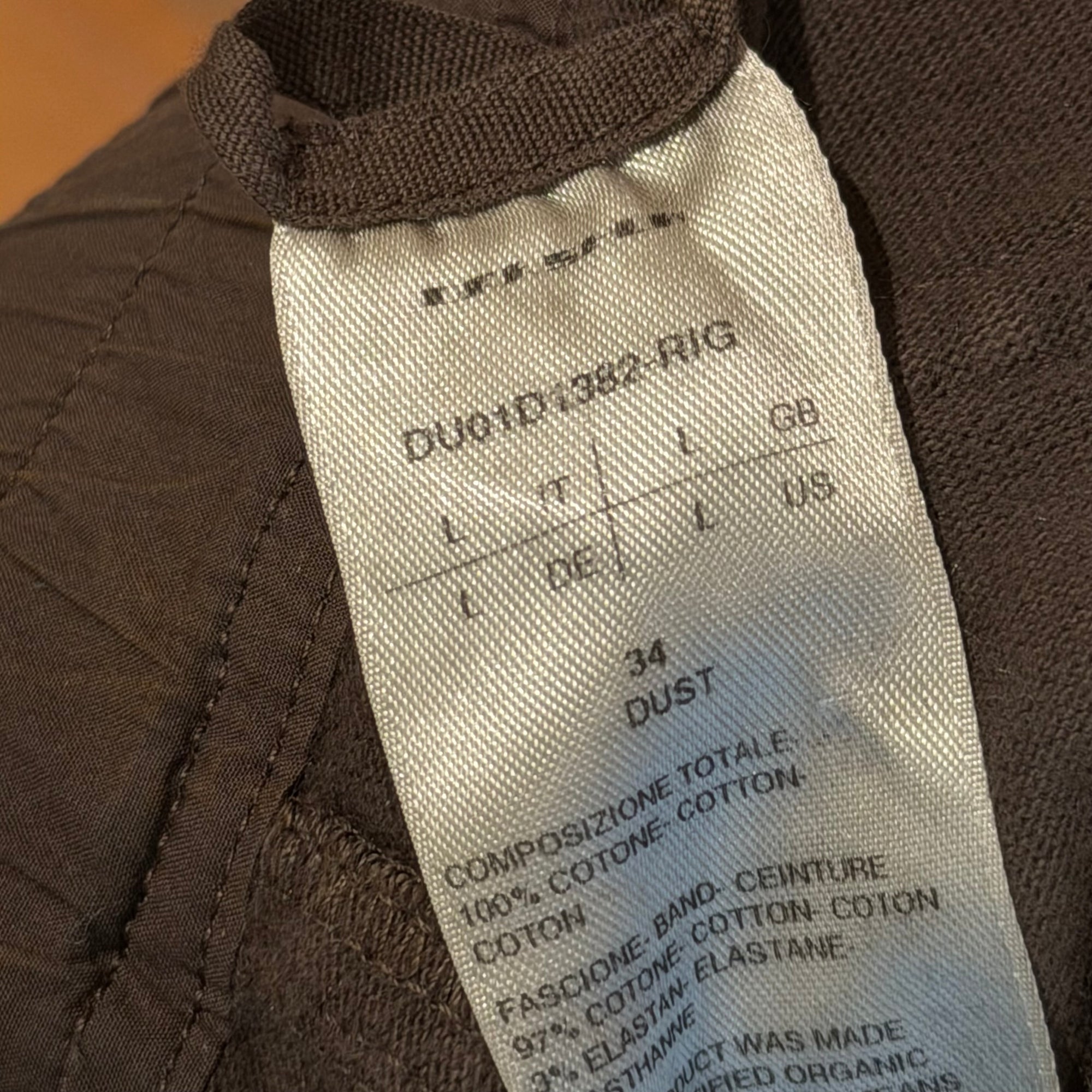 RICK OWENS DRKSDHW CREATCH CARGO SHORTS ‘DUST’