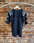 HYSTERIC GLAMOUR FOOTBALL JERSEY ‘NAVY’