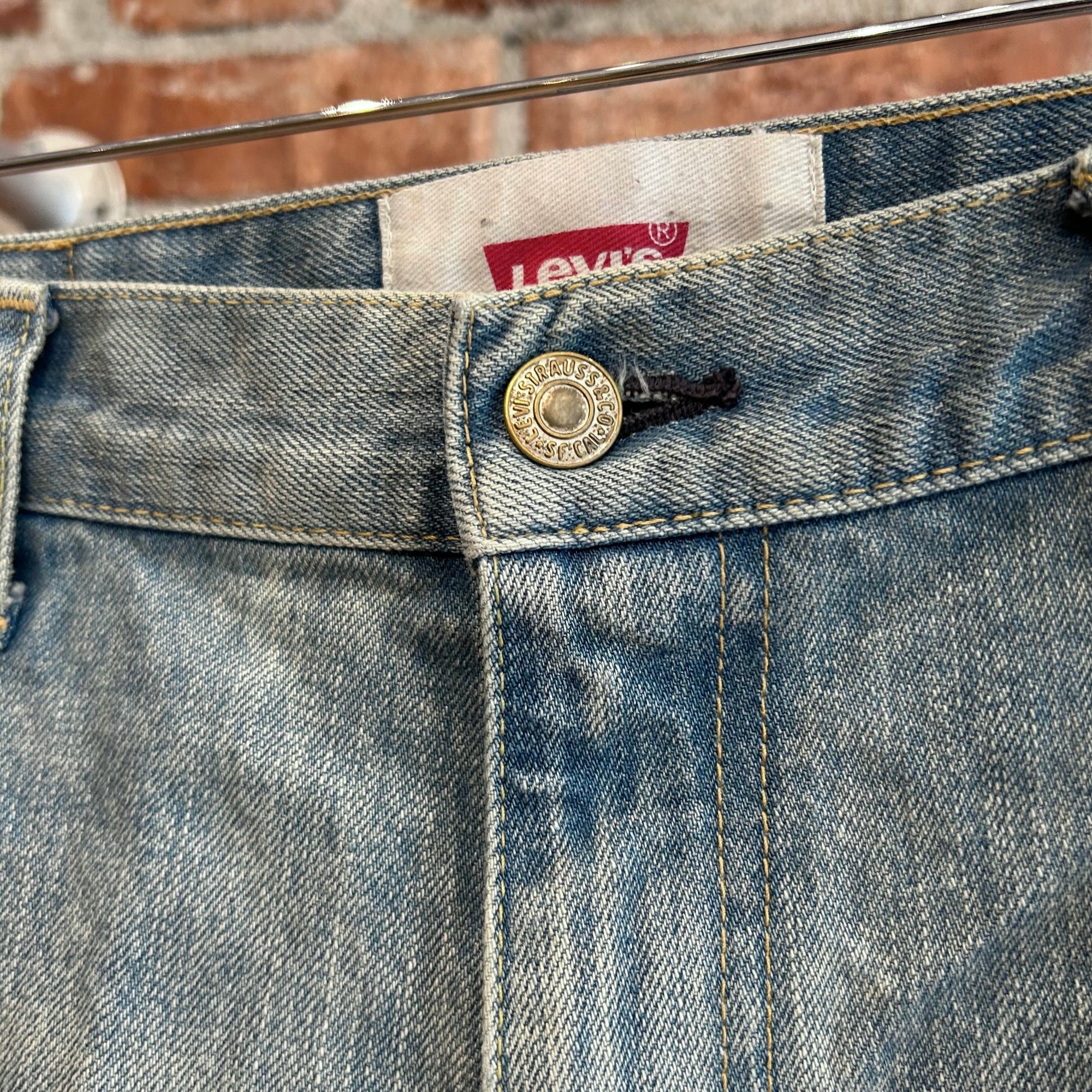 LEVIS X JUNYA WATANABE AD2022 WIDE LEG DENIM ‘LIGHT WASH’