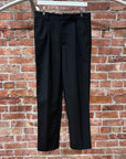 ACNE STUDIOS CLASSIC PLEATED TROUSERS ‘BLACK’