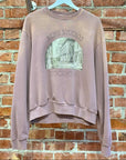 ACNE STUDIO STOCKHOLM OVERDYE CREWNECK ‘DUST PINK’