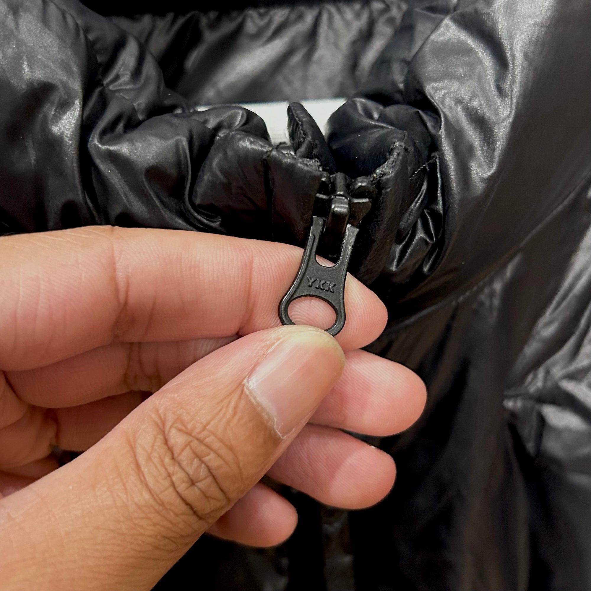 POST ARCHIVE FACTION 5.1 DOWN RIGHT PUFFER JACKET ‘BLACK’
