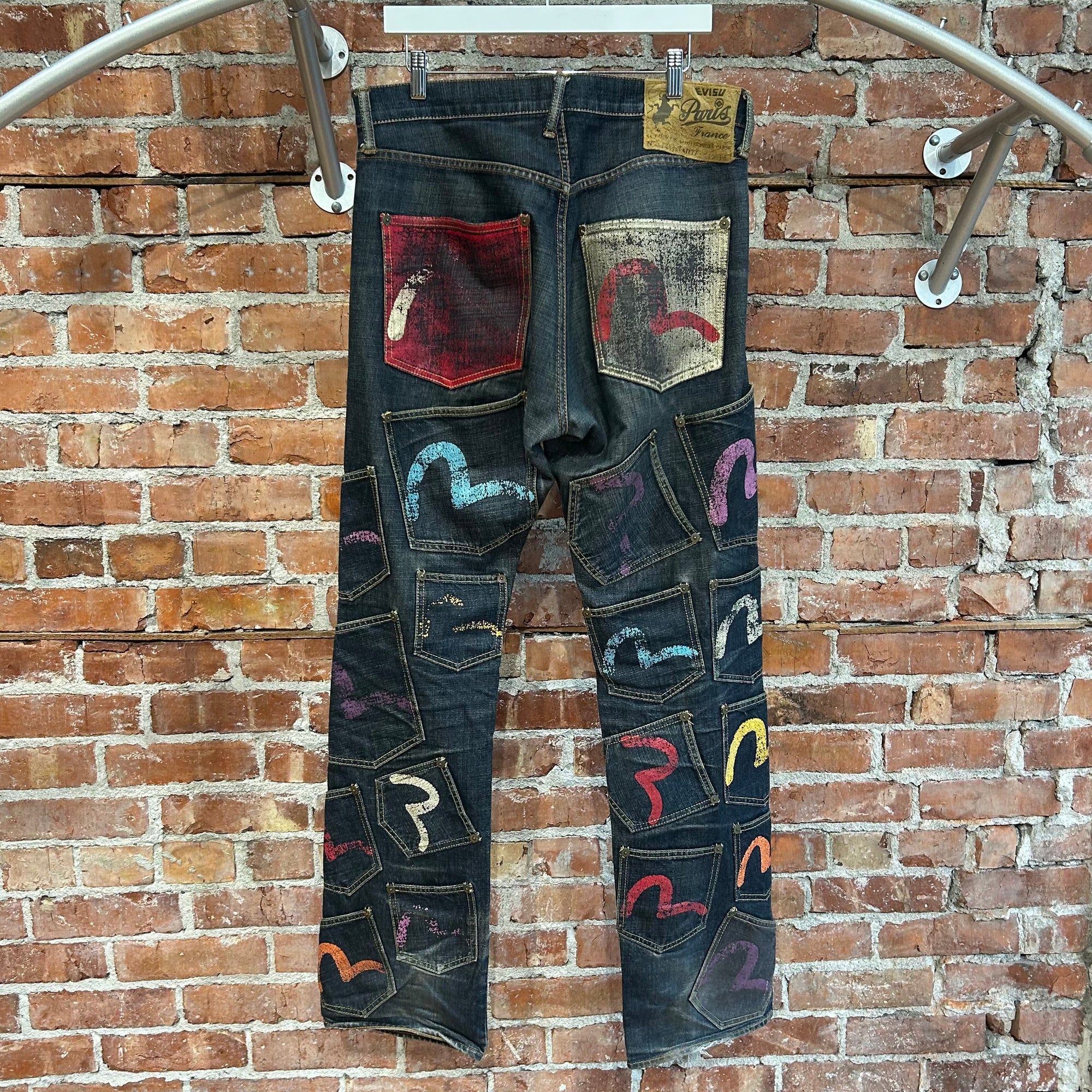 EVISU MULTIPOCKET PARIS DENIM 'INDIGO'