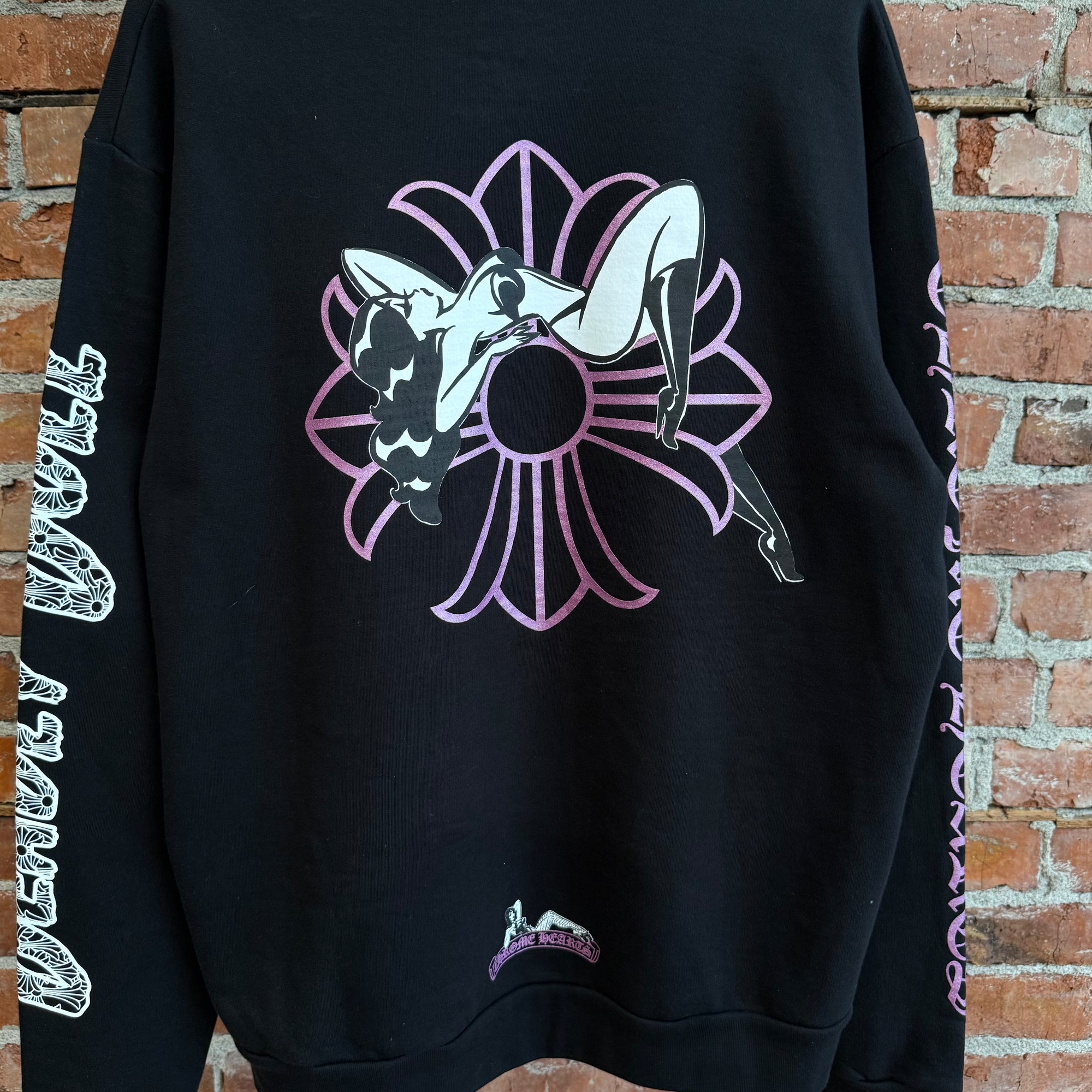 CHROME HEARTS DEADLY DOLL PULLOVER HOODIE ‘BLACK’