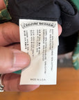CHROME HEARTS WORKIN FLANNEL ‘GREEN/PINK’