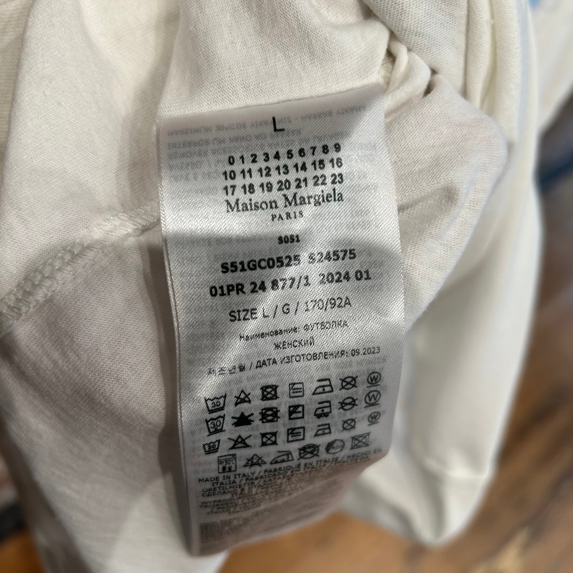MAISON MARGIELA COWBOY JERSEY TANK ‘WHITE’