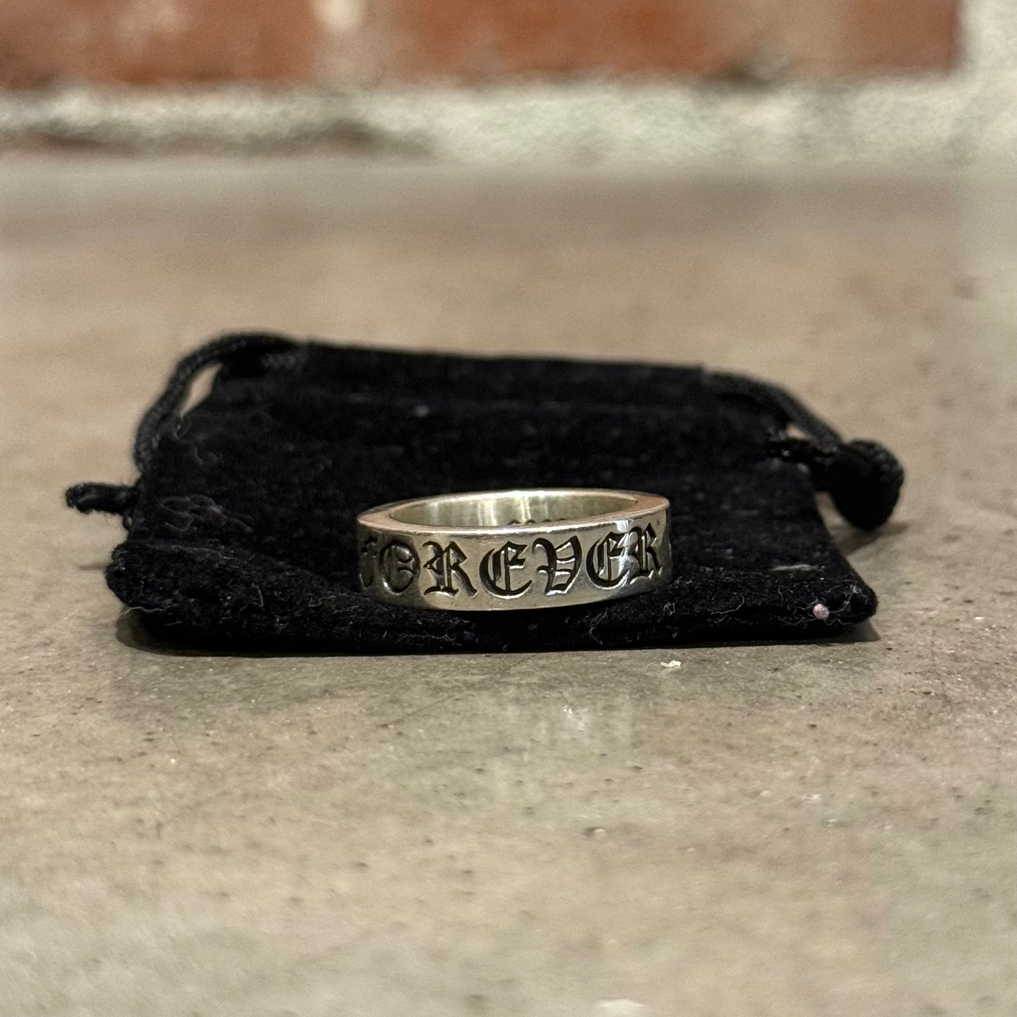 CHROME HEARTS 6MM FOREVER SPACER ‘SILVER’