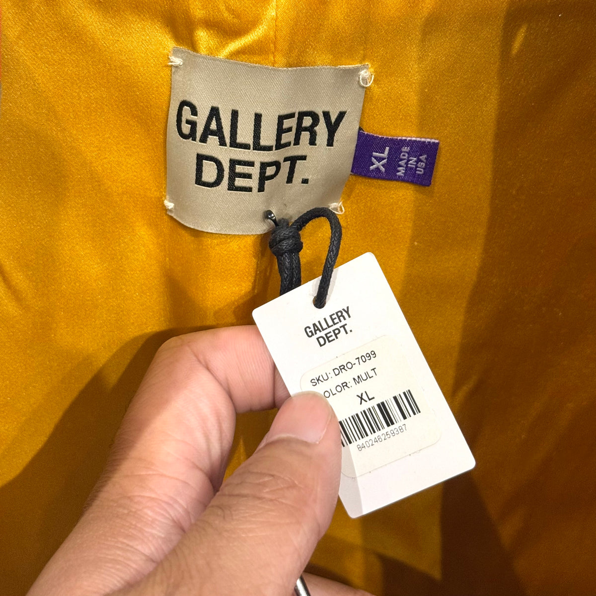 GALLERY DEPT. DR OCT 1 OF 1 PATCHWORK CAPE ‘MULTI’