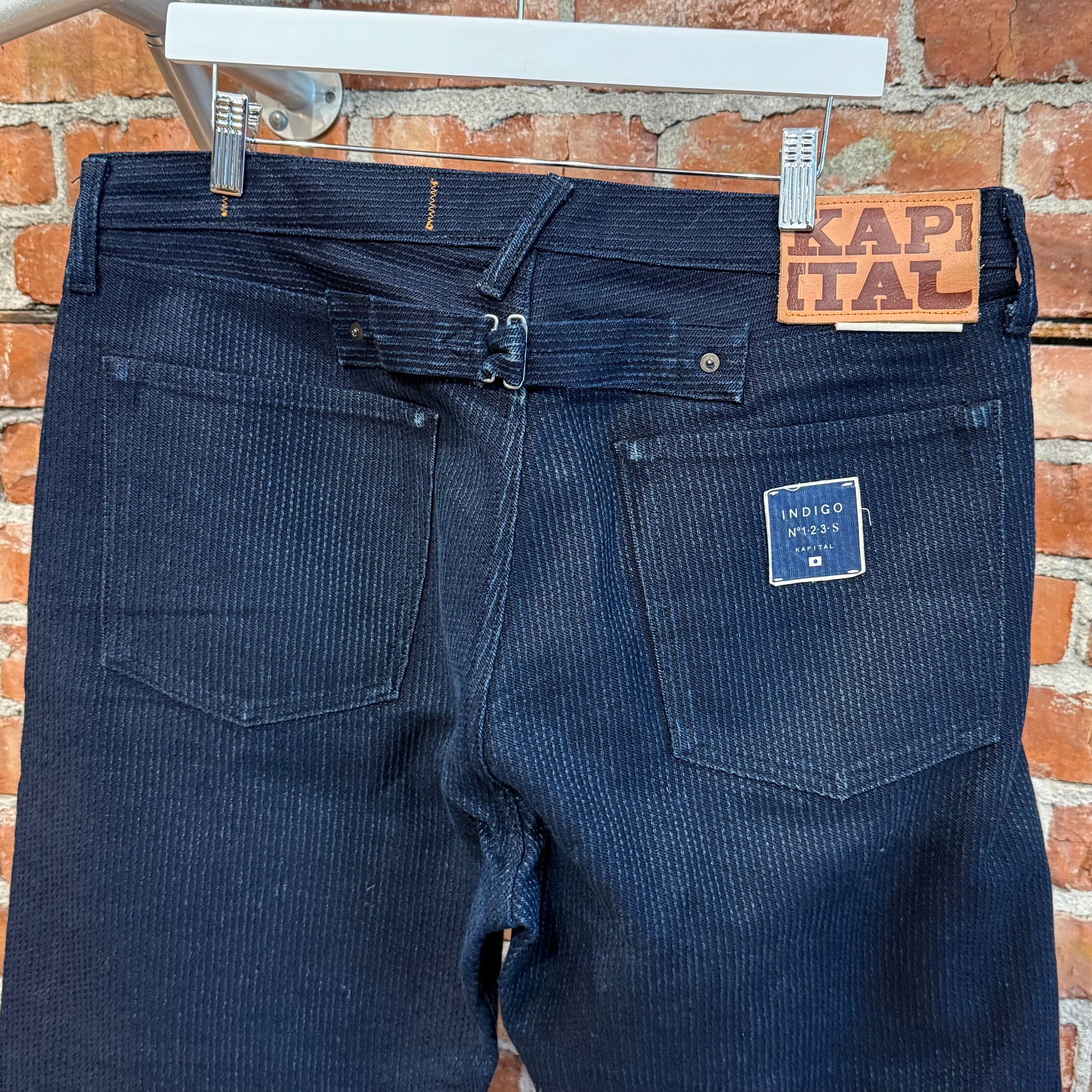 KAPITAL 5P MONKEY CISCO CENTURY DENIM ‘INDIGO’