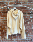 POIZON BOXY HOODIE. ‘CREAM’