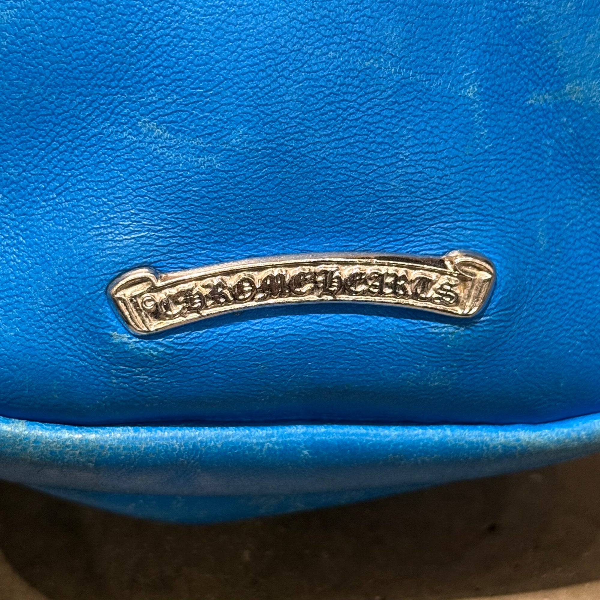 CHROME HEARTS TAKA MINI LEATHER BAG ‘BLUE’