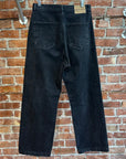BARE KNUCKLES JAVIER WIDE LEG JEANS ‘BLACK’