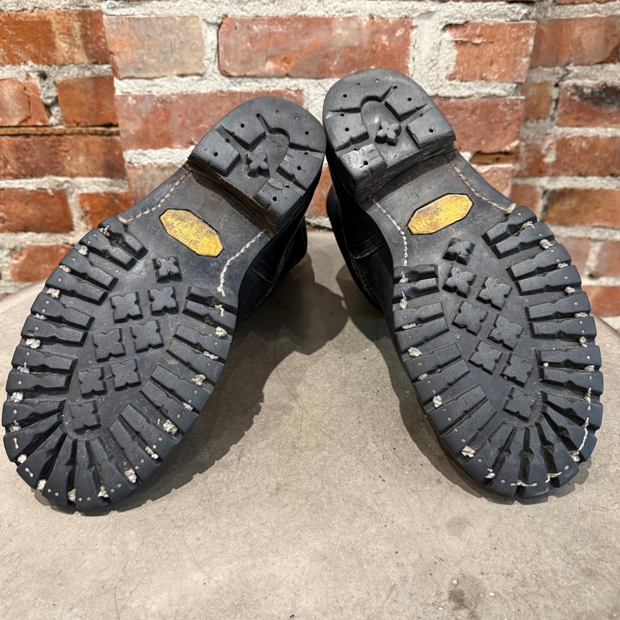 CHROME HEARTS WESCO ENGINEER BOSS BOOTS ‘BLACK’