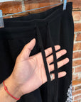 CHROME HEARTS CASHMERE FLORAL LOUNGE PANTS ‘BLACK’