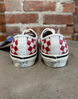 VANS PREMIUM LX AUTHENTIC DIAMOND CHECKERED VANS ‘RED/WHITE’