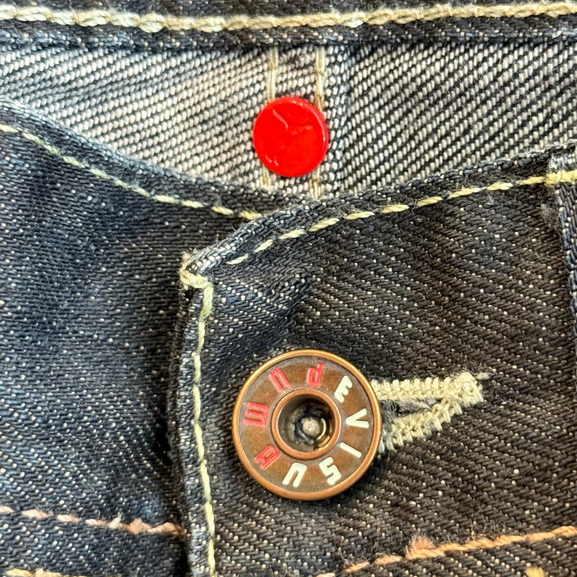 EVISU X PUMA STRAIGHT LEG DENIM 