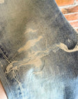 OUR LEGACY TROMPE PRINT THIRD CUT DIGITAL DENIM ‘LIGHT BLUE’