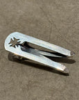 DEAL DESIGN LILY END BELT KEEPER ‘SILVER’