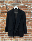 YOHJI Y’s BIS DOUBLE BREASTED BLAZER ‘BLACK’