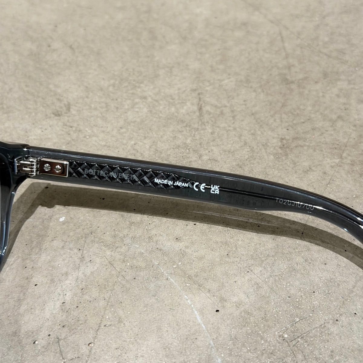 BOTTEGA VENETA BV1445OA INTRECCIATO GLASSES ‘GREY’