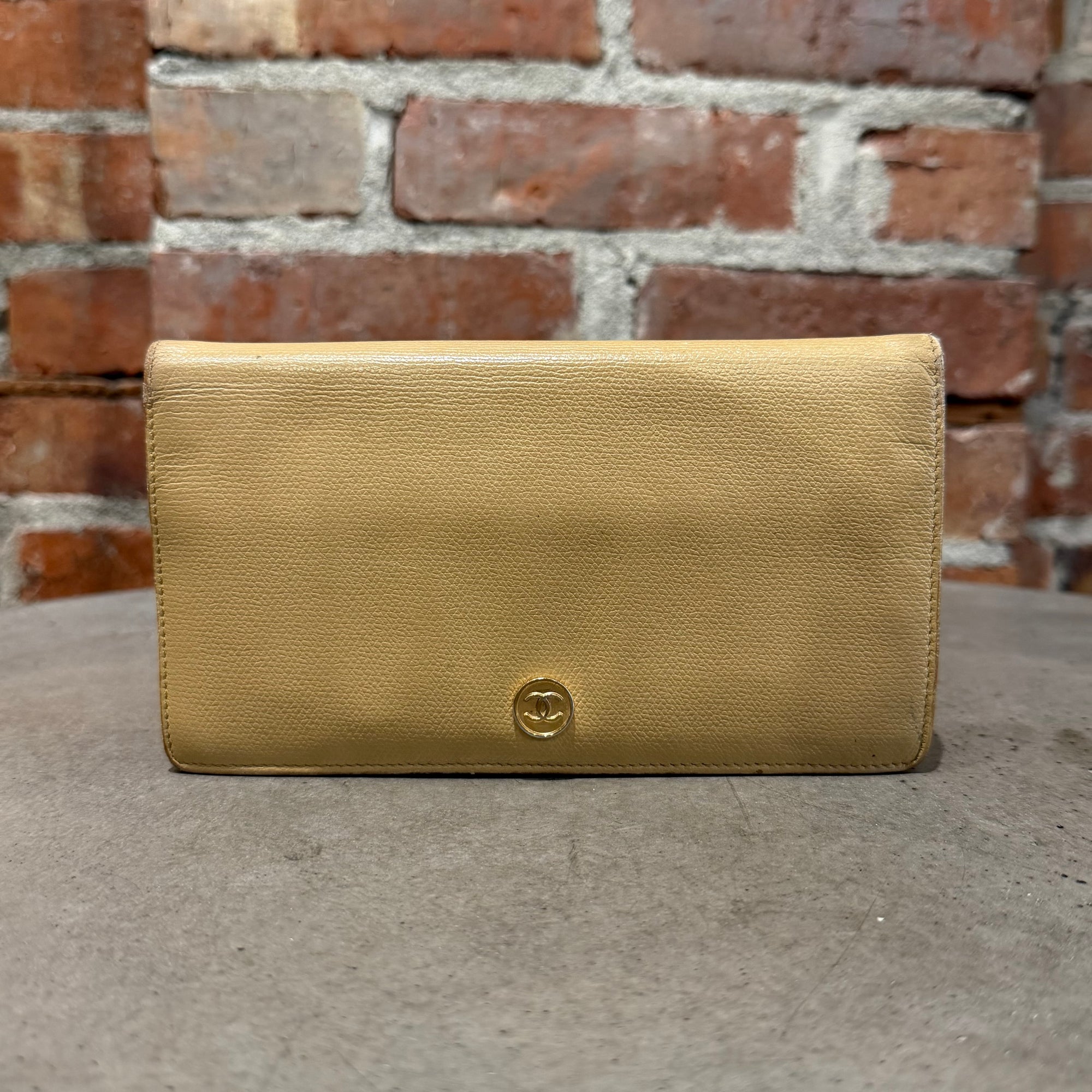 CHANEL MULTI-SLOT LONG WALLET ‘TAN’
