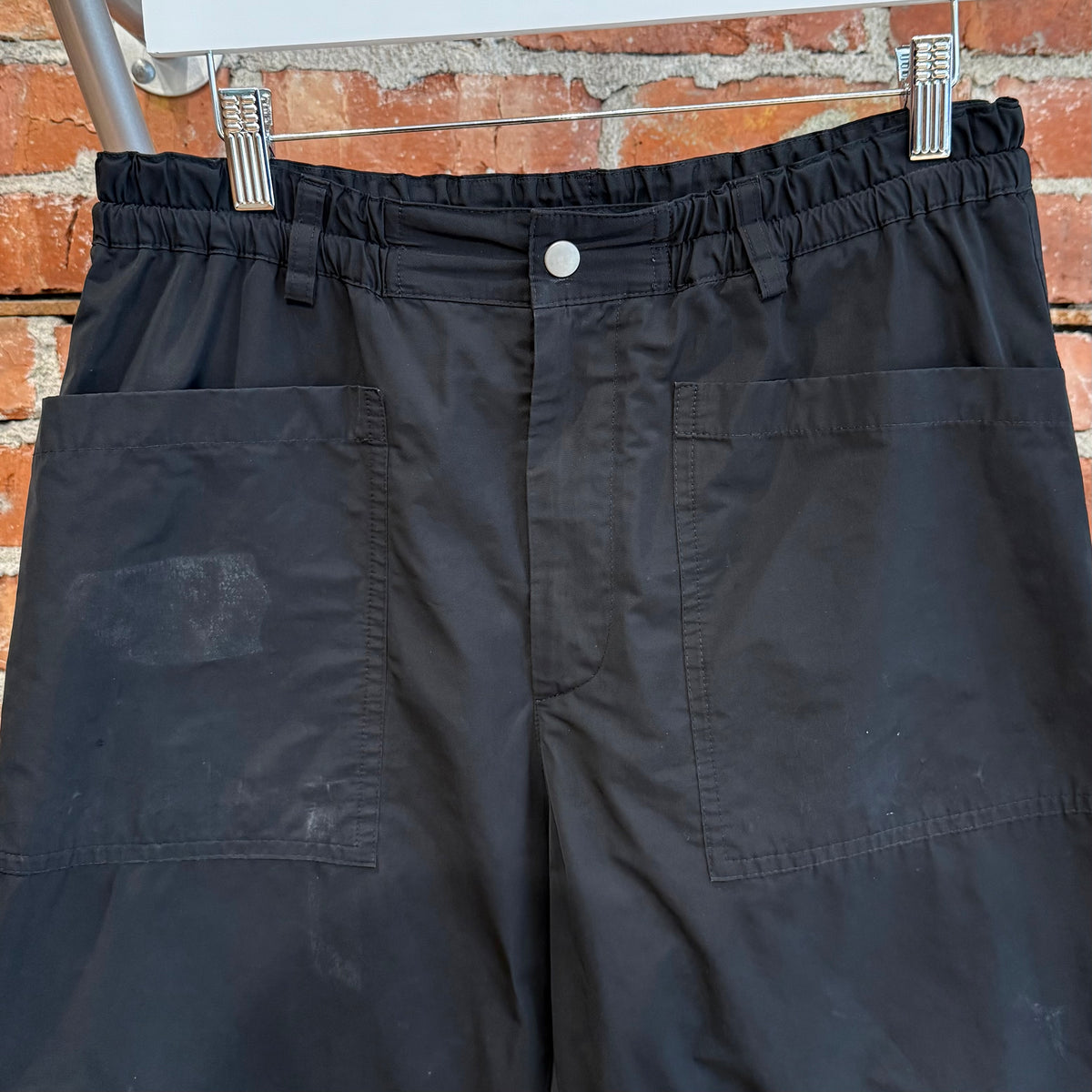 DRIES VAN NOTEN CONVERTIBLE PANTS ‘BLACK’
