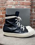 RICK OWENS MAINLINE LEATHER RAMONES ‘BLACK’