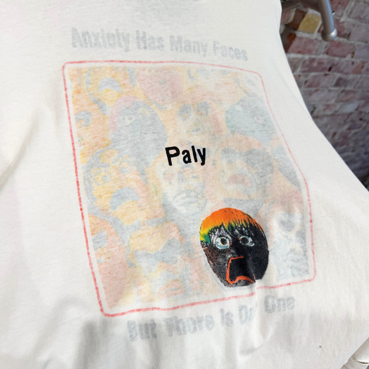 PALY HOLLYWOOD SS26 ANXIETY TEE ‘CREAM’