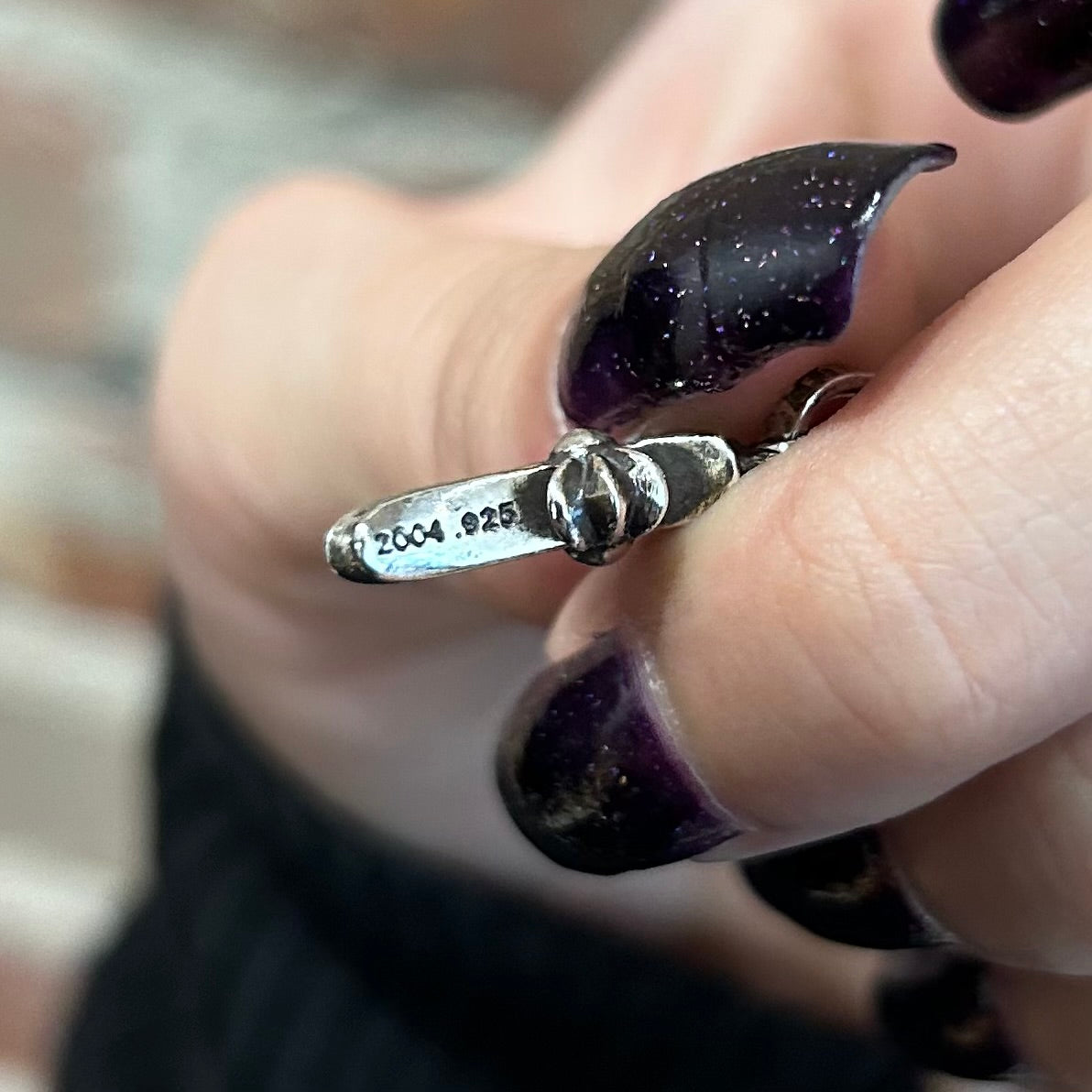 CHROME HEARTS BABY FAT PENDANT NECKLACE ‘SILVER’