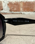 PRADA 16WS LARGE FRAME SUNGLASSES ‘BLACK’
