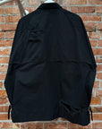 TAKAHIROMIYASHITA THE SOLOIST SS24 DISTRESSED DOG EAR HARRINGTON JACKET ‘BLACK’