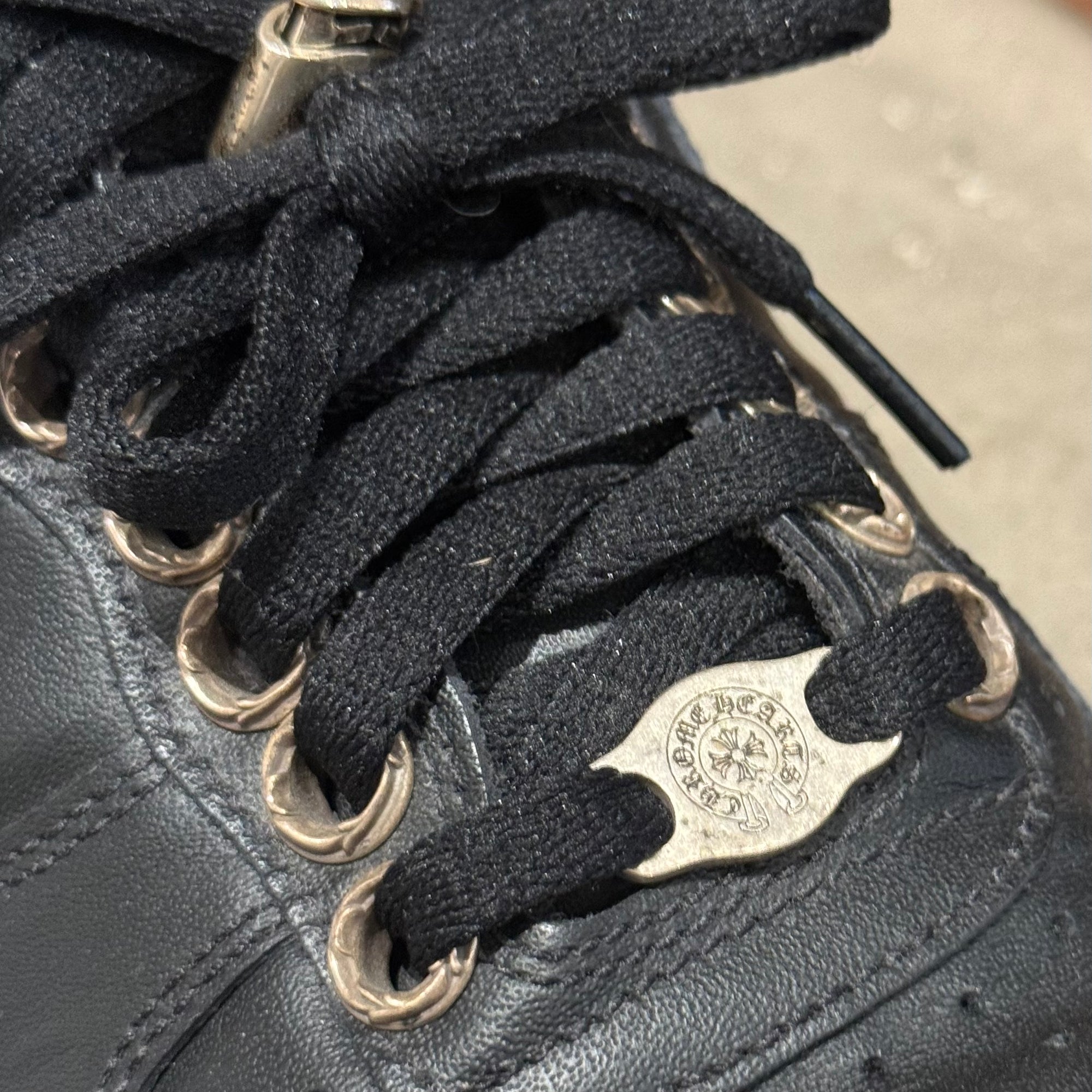 CHROME HEARTS AIR FORCE 1 LOW SNEAKERS ‘BLACK’
