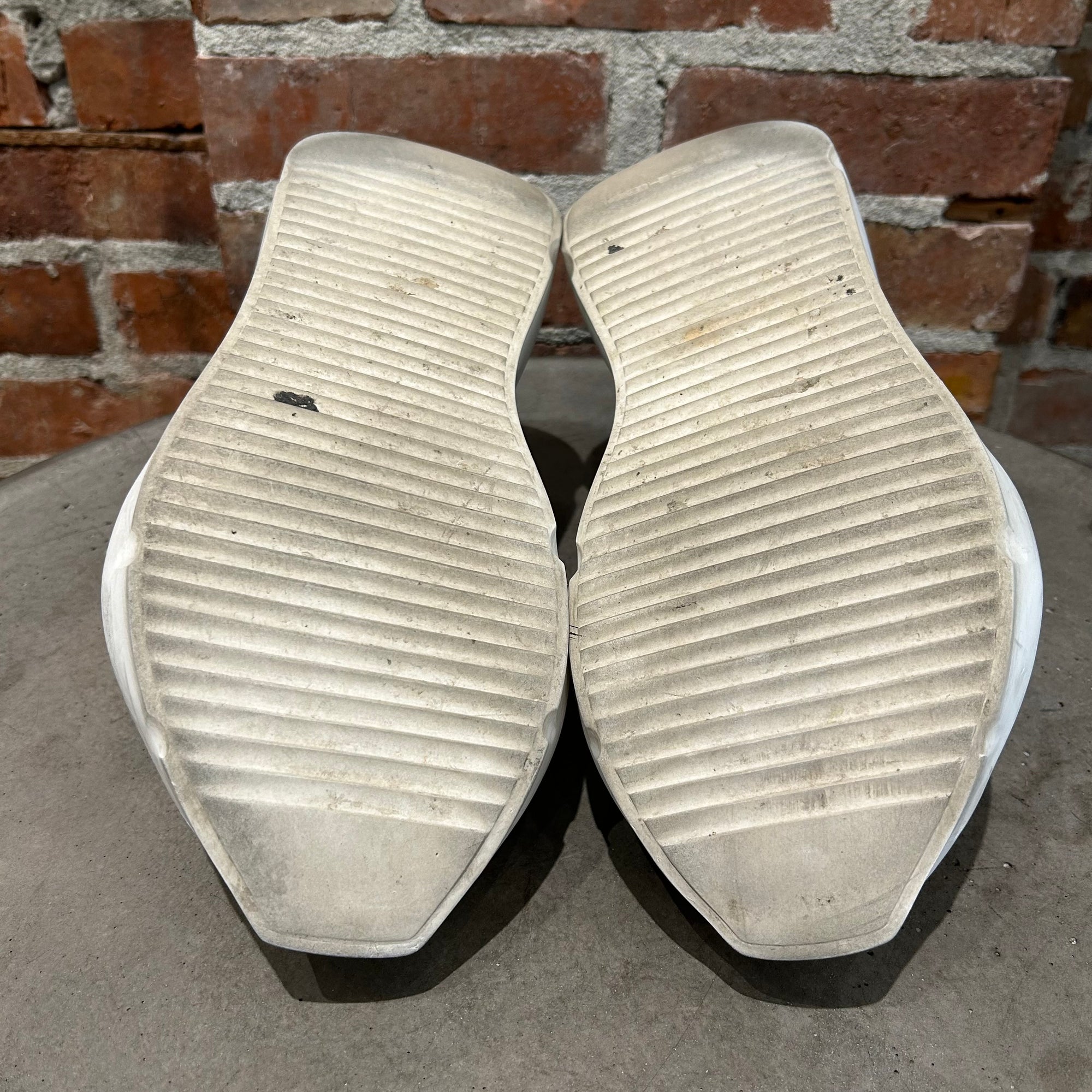 RICK OWENS DRKSDHW RAMONE LOW ABSTRACT SNEAKERS ‘BLACK’